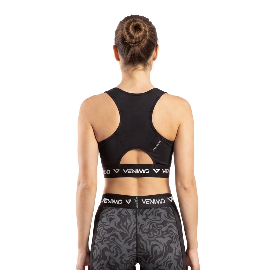 Women's Training Bra Black - VENIMO 