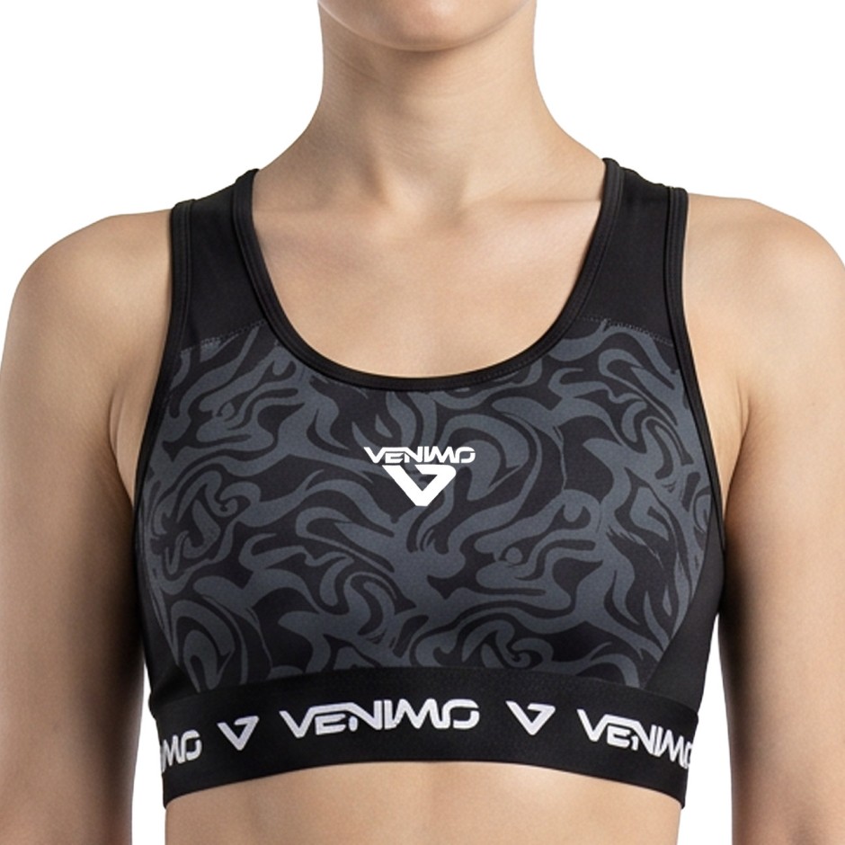 Women's Training Bra Black - VENIMO 