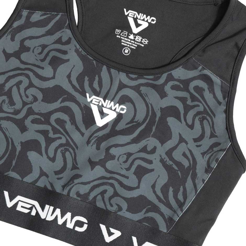 Women's Training Bra Black - VENIMO 