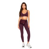 FABLETICS PURELUXE LONGLINE LOW IMPACT BRA FT6044-BA2500631-6942-OXBLOOD Βordeaux Image 1