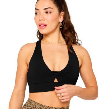 FABLETICS PRINCIPAL LOW IMPACT BRA FT4058-BA2044049-0001-BLACK Μαύρο