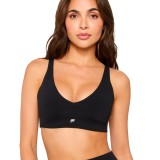 FABLETICS PURELUXE LONGLINE LOW IMPACT BRA FT6044-BA2500631-0001-BLACK Μαύρο Εικόνα 