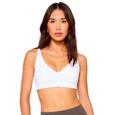 FABLETICS PURELUXE LONGLINE LOW IMPACT BRA FT6044-BA2500633-3570-CLASSIC WHITE Λευκό