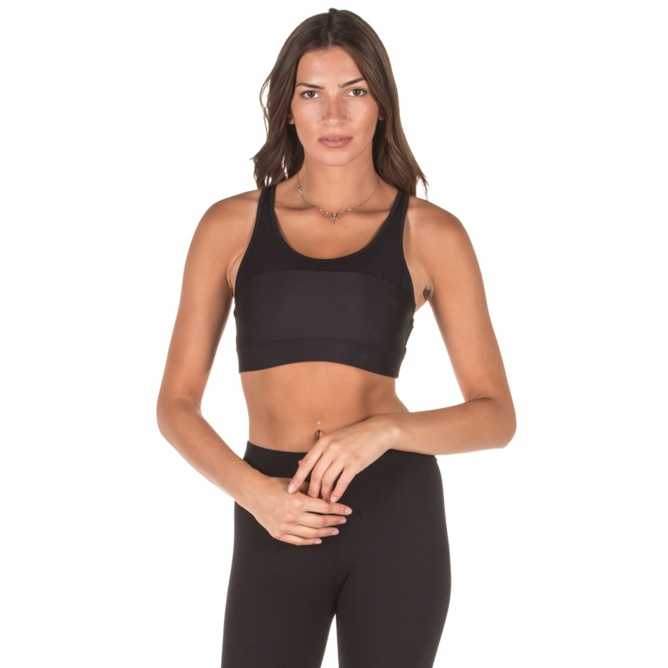 UNDER ARMOUR SPORTLETTE 1.1 BRA 1328887-001 Μαύρο