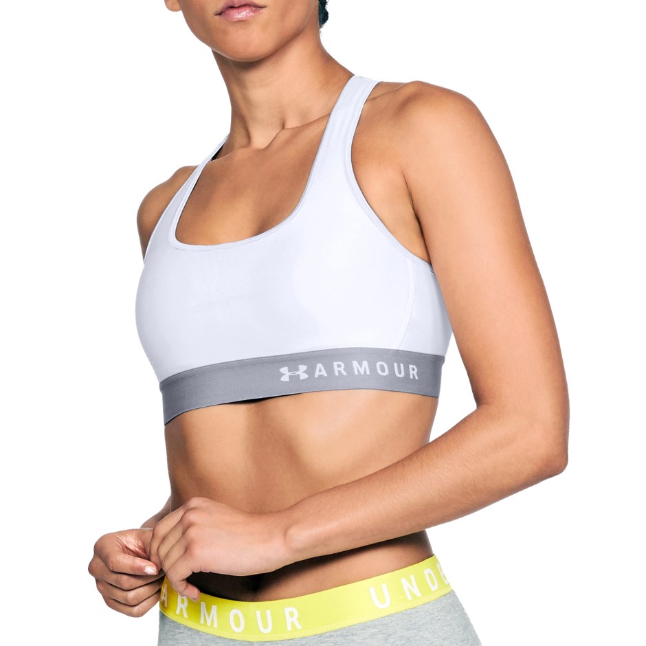UNDER ARMOUR MID CROSSBACK 1307200-100 White
