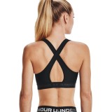 UNDER ARMOUR CROSSBACK MID BRA 1361034-001 Black Image 0