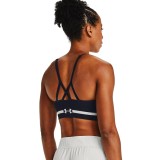 UNDER ARMOUR SEAMLESS LOW LONG BRA 1357719-001 Black Image 0