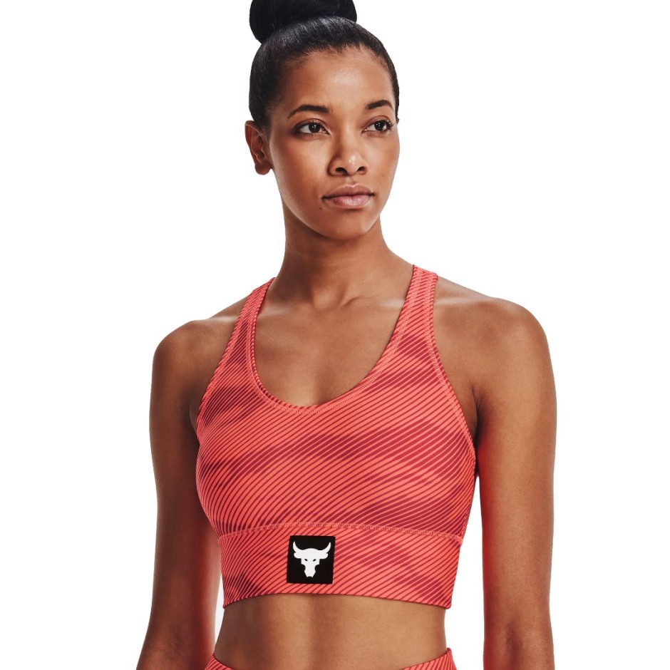 UNDER ARMOUR PROJECT ROCK HG BRA 1371369-824 Coral