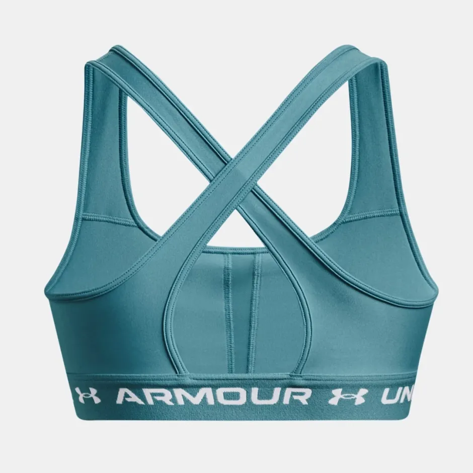 Under Armour Women's UA Mid Crossback Sports Bra 1361034 - Pick