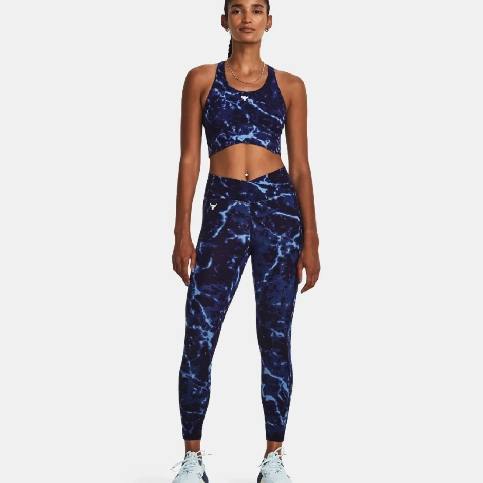 UNDER ARMOUR PJT ROCK LGO CRSSOVER TOP PT 1380858-410 Blue