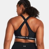 UNDER ARMOUR CROSSBACK MID PRINT 1361042-007 Black Image 4