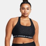 UNDER ARMOUR CROSSBACK MID PRINT 1361042-007 Black Image 5