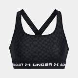 UNDER ARMOUR CROSSBACK MID PRINT 1361042-007 Black Image 8