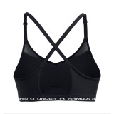 UNDER ARMOUR CROSSBACK LOW BRA 1386424-001 Black Image 9
