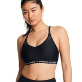 UNDER ARMOUR CROSSBACK LOW BRA 1386424-001 Black Image 1
