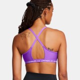UNDER ARMOUR CROSSBACK LOW BRA 1386424-525 Purple Image 0
