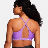 UNDER ARMOUR CROSSBACK LOW BRA 1386424-525 Purple Image 2