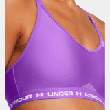UNDER ARMOUR CROSSBACK LOW BRA 1386424-525 Purple Image 3