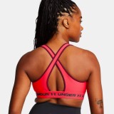 UNDER ARMOUR CROSSBACK MID BRA 1361034-713 Red Image 2