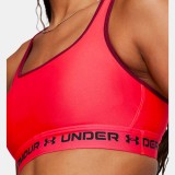 UNDER ARMOUR CROSSBACK MID BRA 1361034-713 Red Image 3