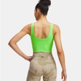 UNDER ARMOUR PJT RCK FITTED BRA TANK 1389714-362 Lime Image 0