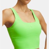 UNDER ARMOUR PJT RCK FITTED BRA TANK 1389714-362 Lime Image 1