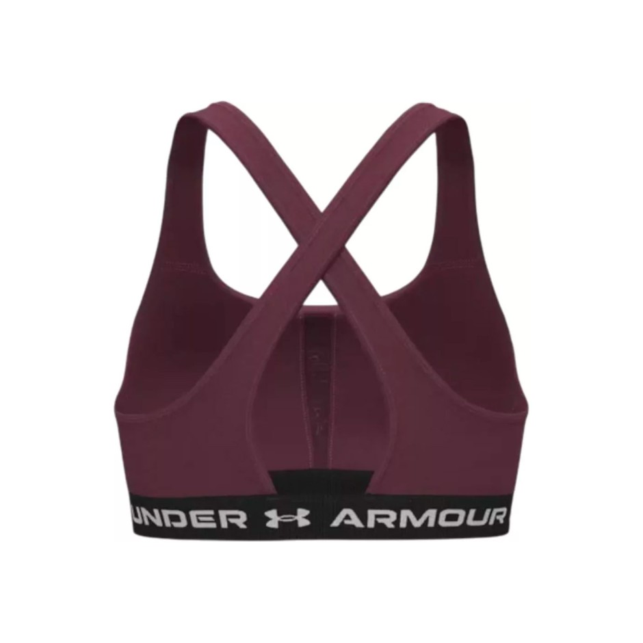 UNDER ARMOUR CROSSBACK MID BRA 1361034-661 Βordeaux