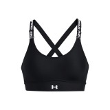 Γυναικείο Μπουστάκι Προπόνησης Μαύρο - Under Armour Infinity 2.0 Mid Εικόνα 3