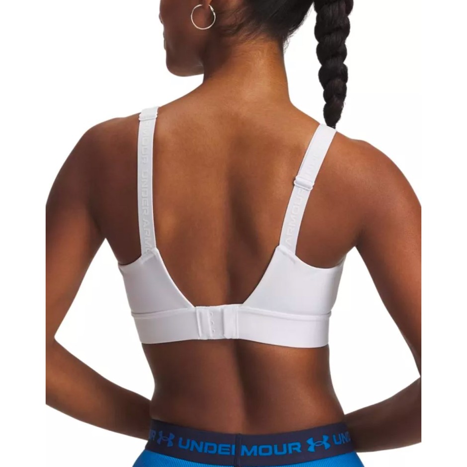 Women's Training Bra White - Under Armour Infinity 2.0 Mid