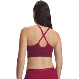 Women's Training Bra Βordeaux - Under Armour Vanish Seamless Low Image 0