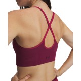 Women's Training Bra Βordeaux - Under Armour Vanish Seamless Low Image 1