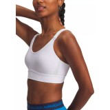 Women's Training Bra White - Under Armour Infinity 2.0 Mid Image 