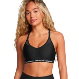 UNDER ARMOUR CROSSBACK LOW BRA 1386424-001 Black Image 