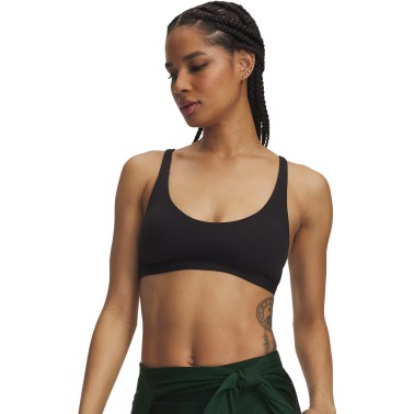 Women's Training Bra Black - Under Armour Effortless Low 