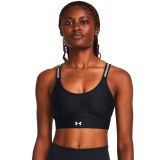 Γυναικείο Μπουστάκι Προπόνησης Μαύρο - Under Armour Infinity 2.0 Mid Εικόνα 