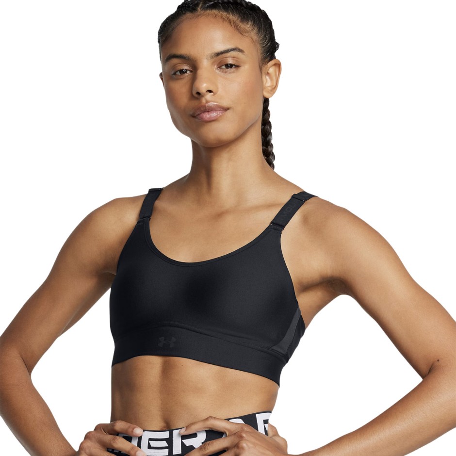 Women's Training Bra Black - Under Armour Infinity 2.0 Mid
