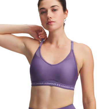 Γυναικείο Μπουστάκι Προπόνησης Μωβ - Under Armour Crossback Low