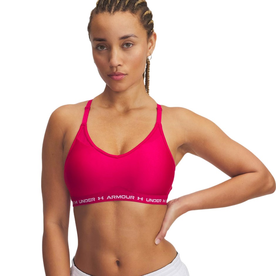 Γυναικείο Μπουστάκι Προπόνησης Μπορντό - Under Armour Crossback Low
