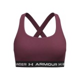 UNDER ARMOUR CROSSBACK MID BRA 1361034-661 Βordeaux Image 