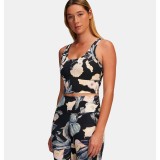 UNDER ARMOUR MERIDIAN FITTED CROPTANKPRNT 1380983-001 Colorful Image 