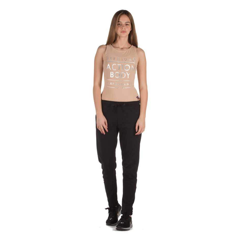 BODY ACTION ELASTIC BODYSUIT 041831-01-05C Beige