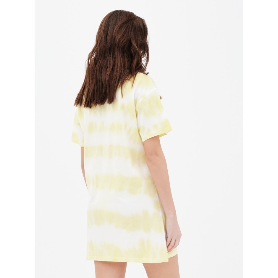 BASEHIT 221.BW80.15TD-TIE DYE LIME Yellow