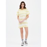 BASEHIT 221.BW80.15TD-TIE DYE LIME Yellow Image 2