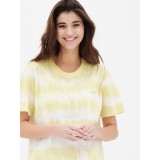 BASEHIT 221.BW80.15TD-TIE DYE LIME Yellow Image 4