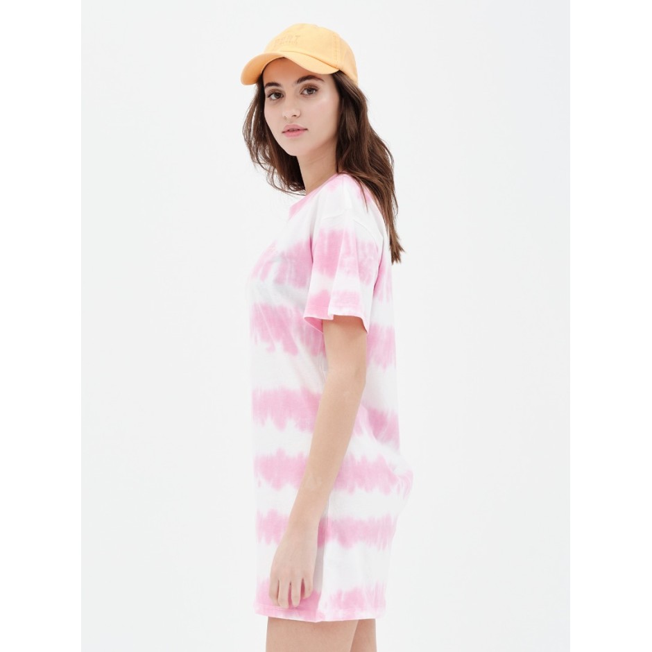 BASEHIT 221.BW80.15TD-TIE DYE L.PINK Ροζ