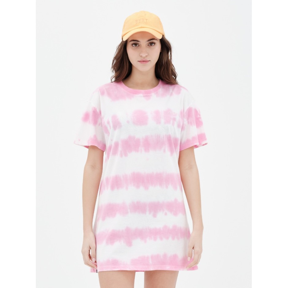 BASEHIT 221.BW80.15TD-TIE DYE L.PINK Ροζ