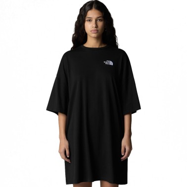 THE NORTH FACE ESSENTIAL OVERSIZE TEE DRESS NF0A87NFJK3-JK3 Black