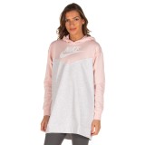 NIKE W NSW HRTG HOODIE DRESS SB BV4844-051 Grey Image 
