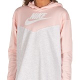 NIKE W NSW HRTG HOODIE DRESS SB BV4844-051 Γκρί