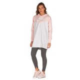 NIKE W NSW HRTG HOODIE DRESS SB BV4844-051 Γκρί